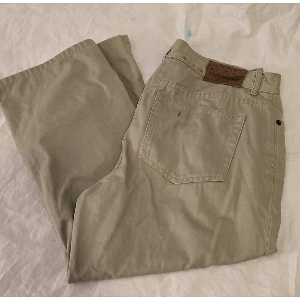 Lauren Jean Company, Ralph Large Khaki‎ Capri Pants Size 8